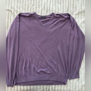 Vintage Marks & Spencer Autograph purple v neck  sweater